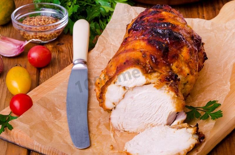 Шаг 17 приготовления Пастрома из куриной грудки