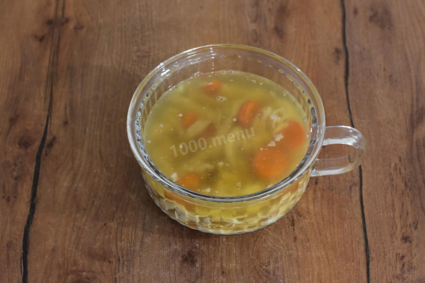 Шаг 8 приготовления Холодец из куриных лапок