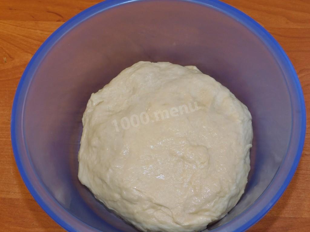Шаг 3 приготовления Пицца без колбасы