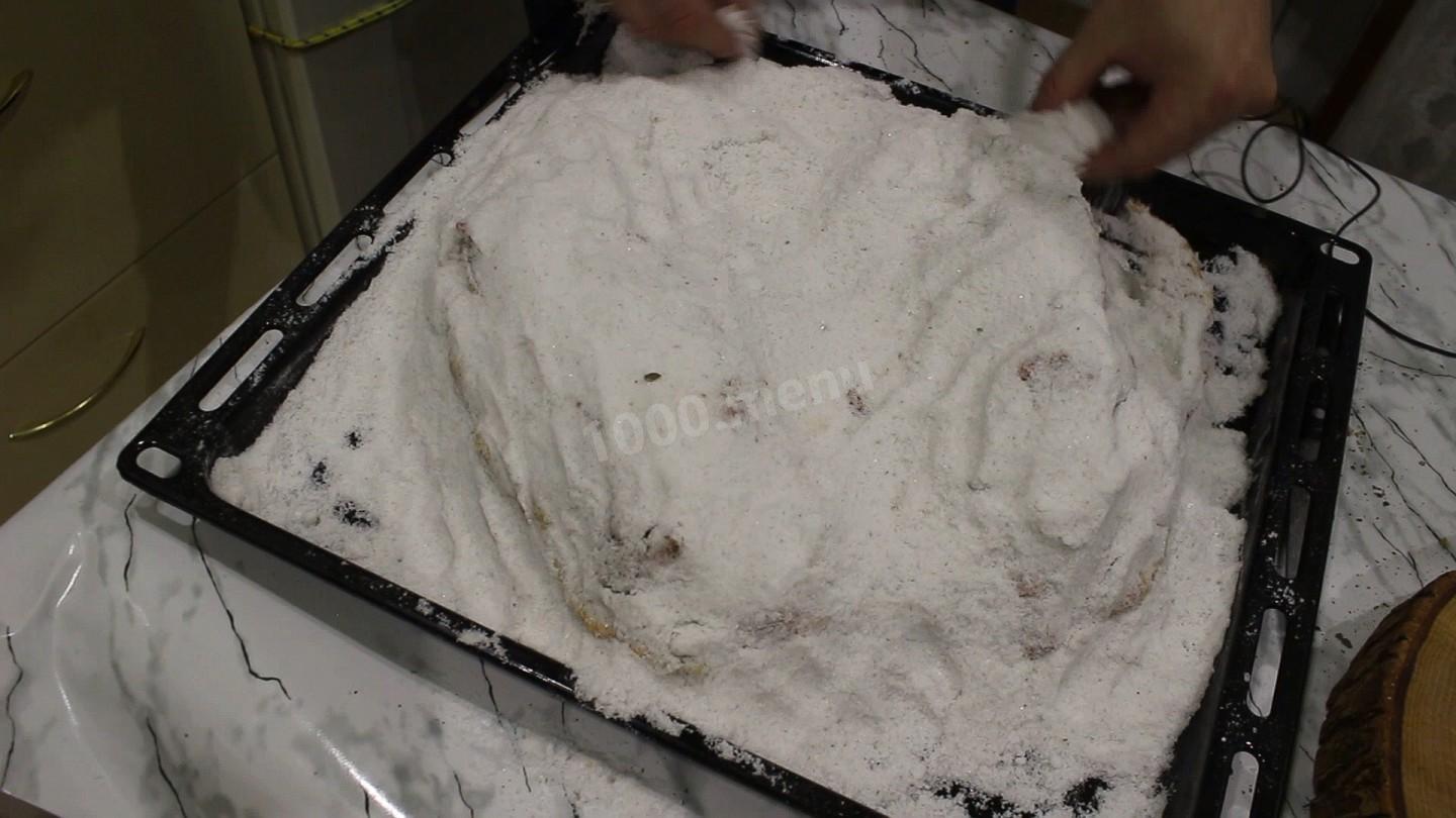 Шаг 5 приготовления Утка вяленая в домашних условиях целиком
