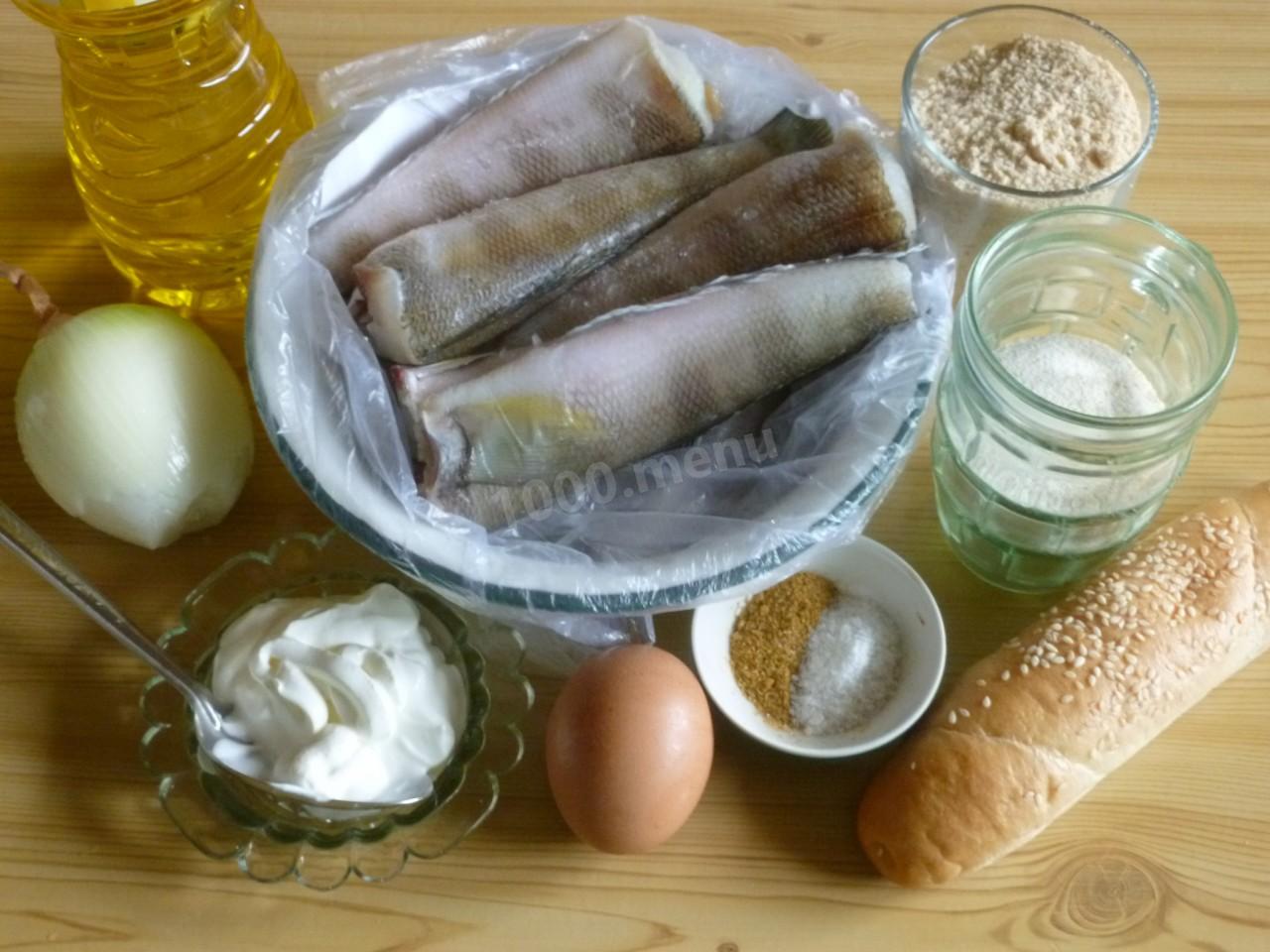 Шаг 1 приготовления Рыбные котлеты с манкой