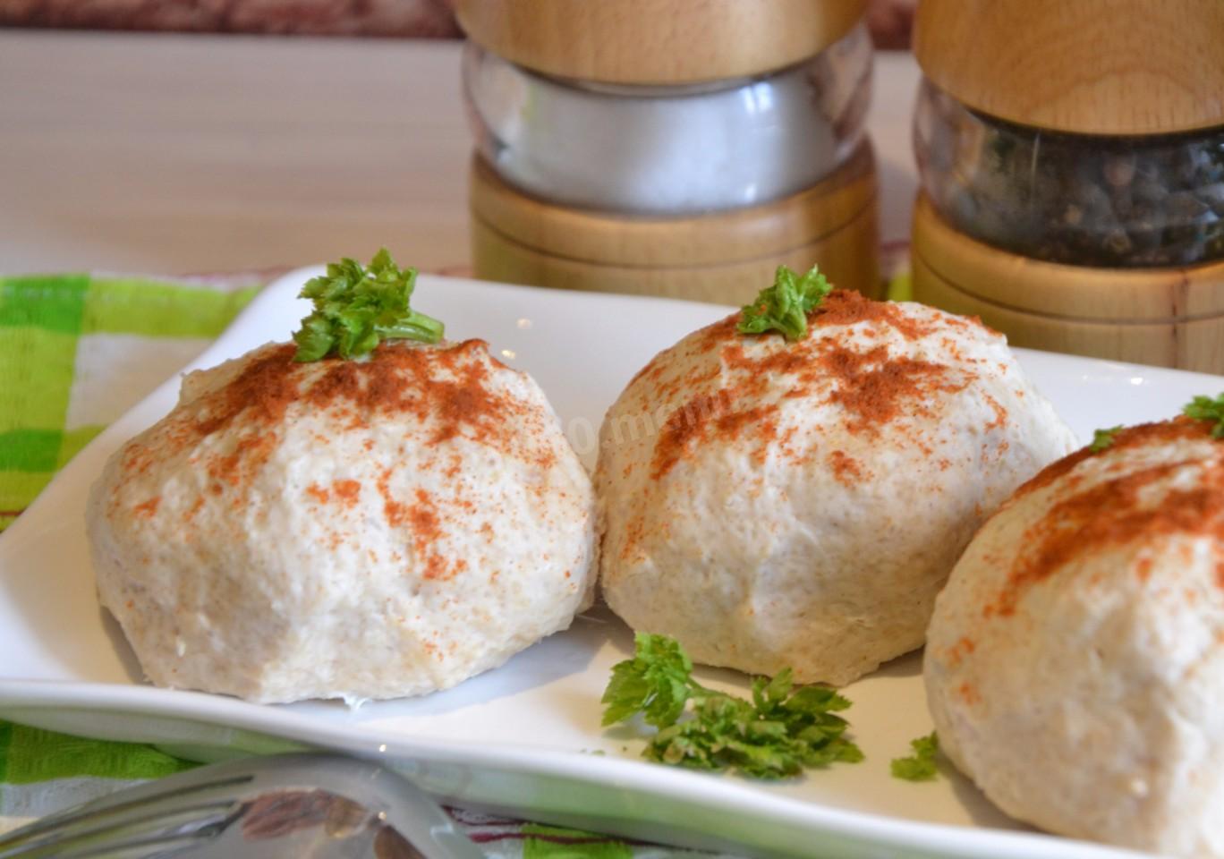 Шаг 12 приготовления Куриные котлеты ПП на пару в мультиварке