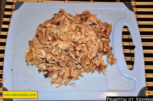 Шаг 3 приготовления Куриный холодец из ножек курицы без желатина
