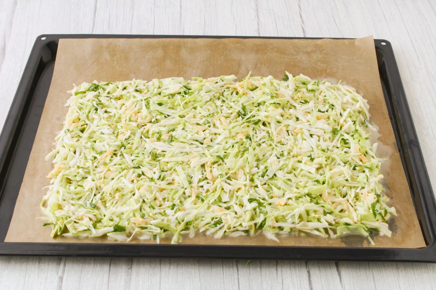 Шаг 6 приготовления Рулет из куриной грудки в духовке
