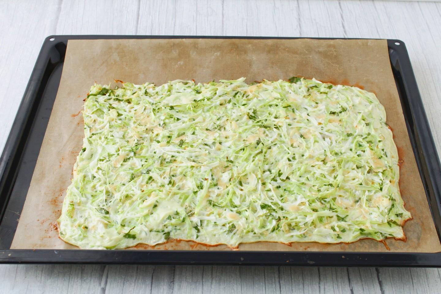 Шаг 7 приготовления Рулет из куриной грудки в духовке