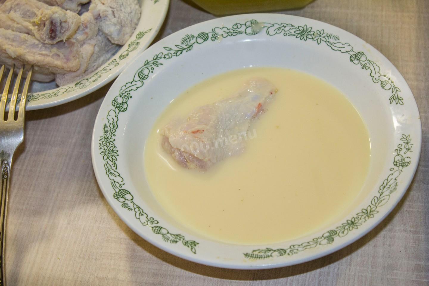 Шаг 17 приготовления Острые куриные крылья КФС в духовке