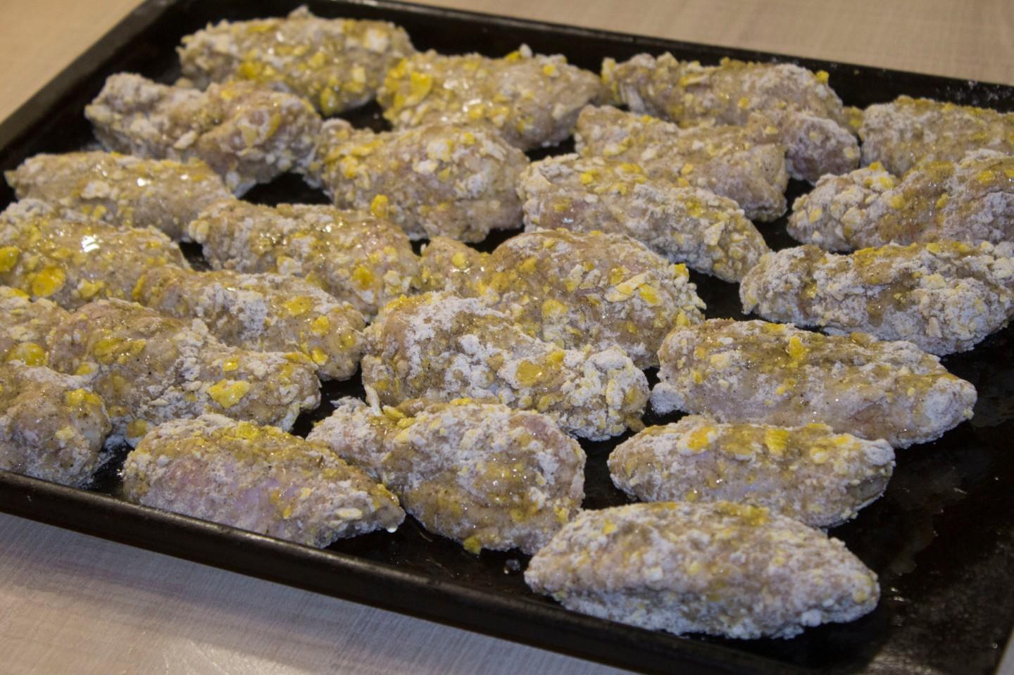 Шаг 21 приготовления Острые куриные крылья КФС в духовке