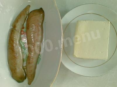 Шаг 1 приготовления Масло икорное