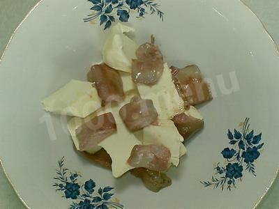 Шаг 3 приготовления Масло икорное