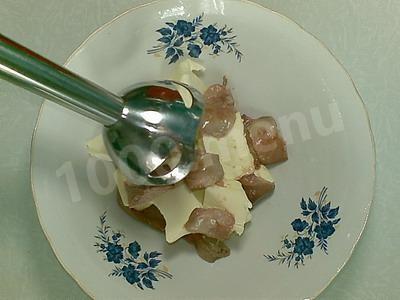 Шаг 4 приготовления Масло икорное