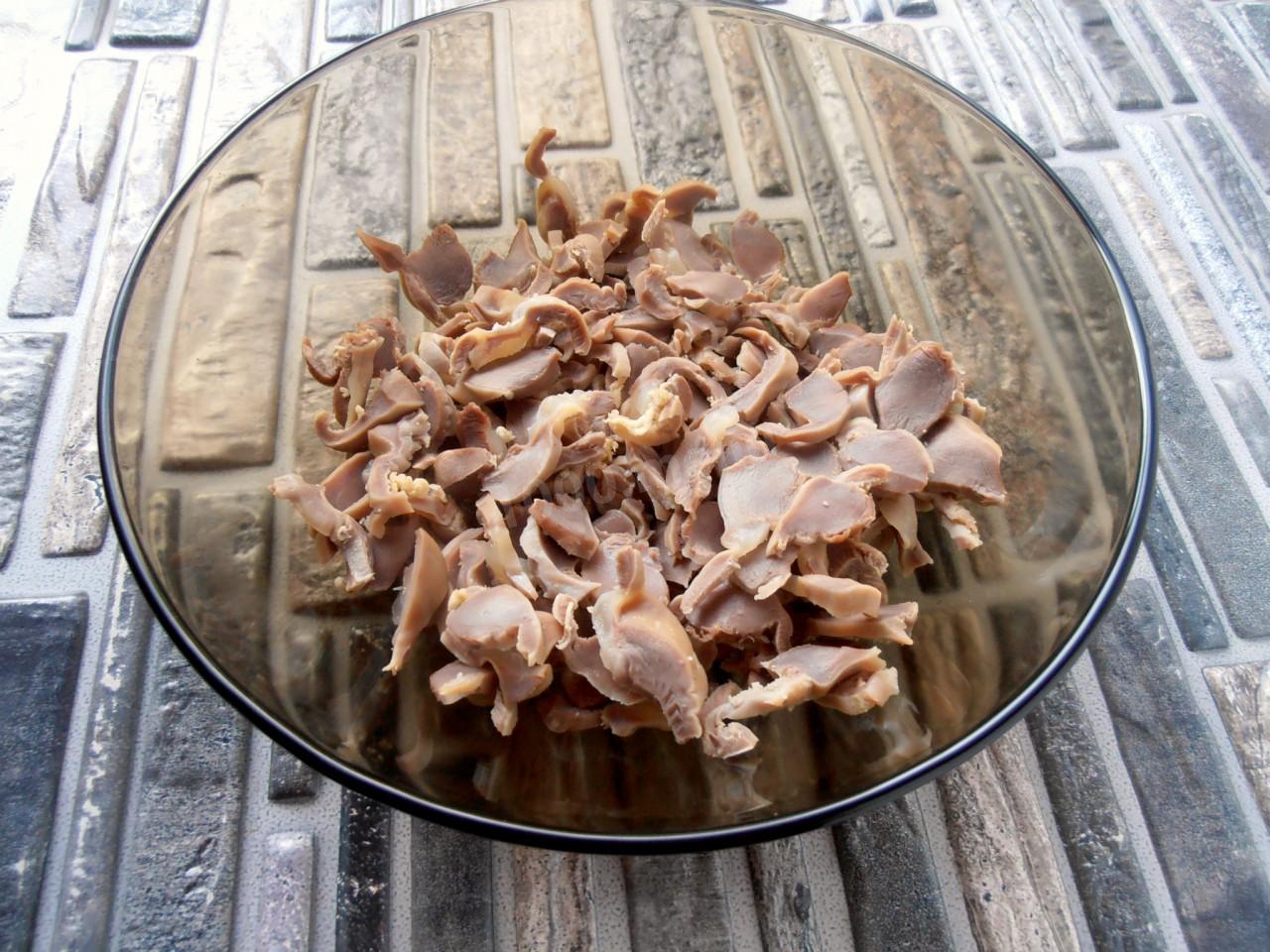 Шаг 3 приготовления Маринованные куриные желудки