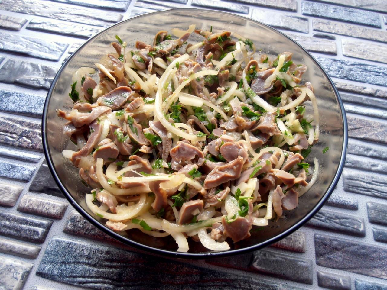 Шаг 6 приготовления Маринованные куриные желудки