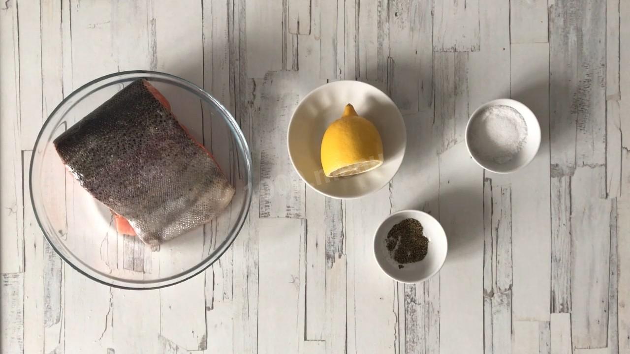 Шаг 1 приготовления Речная форель в духовке