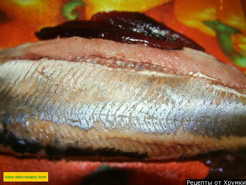 Шаг 4 приготовления Селедочный паштет