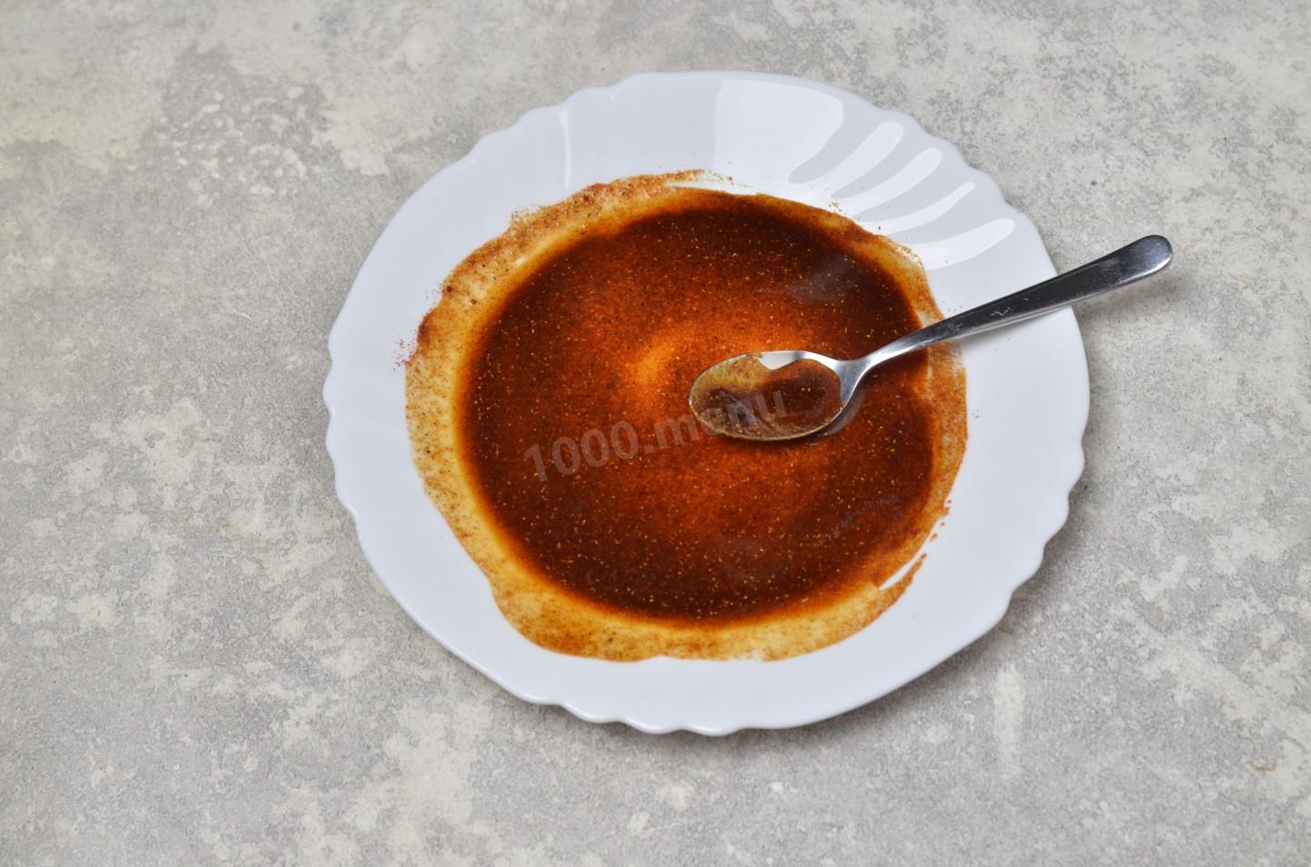 Шаг 3 приготовления Буженина из куриной грудки ПП