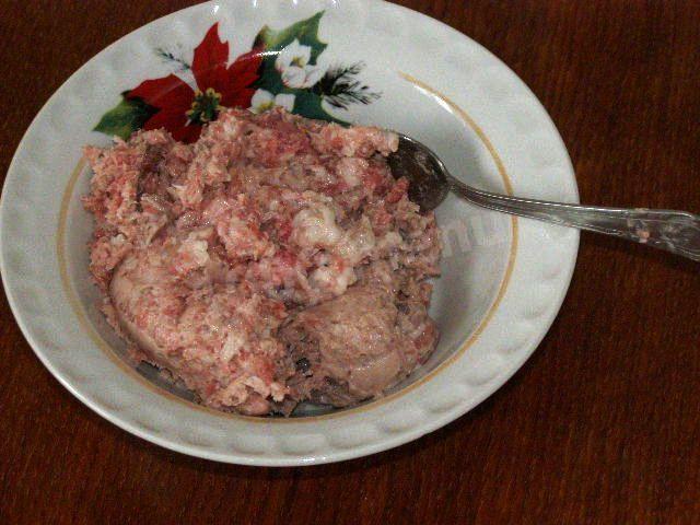 Шаг 3 приготовления Свиной рулет из грудинки в духовке