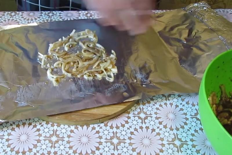Шаг 10 приготовления Мясо на пару в мультиварке