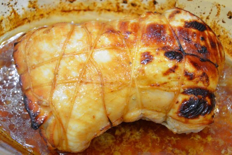 Шаг 9 приготовления Пастрома из индейки