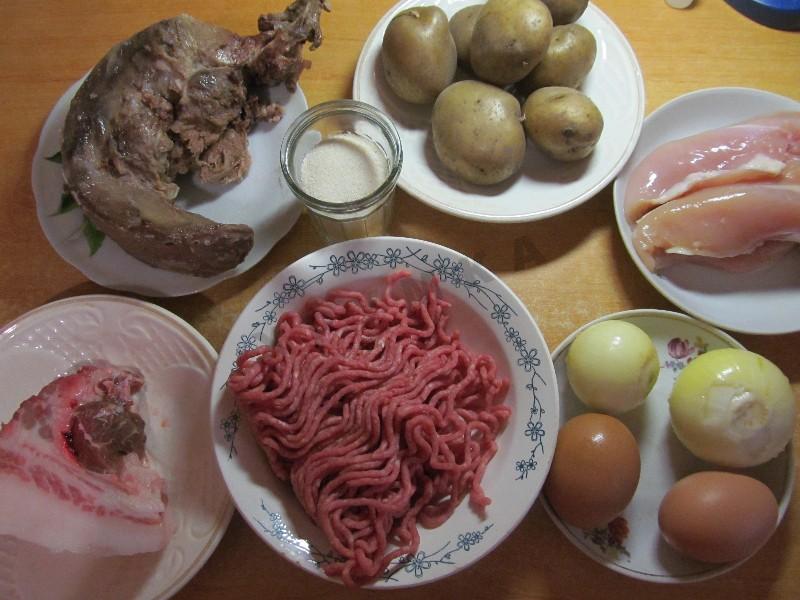 Шаг 7 приготовления Свиной желудок фаршированный