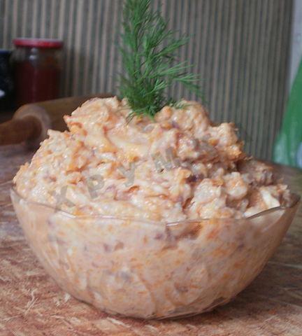 Шаг 3 приготовления Ложная икра из сельди и моркови