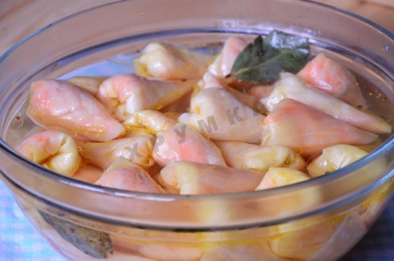 Шаг 9 приготовления Маринованные корейские голубцы по-корейски с морковью