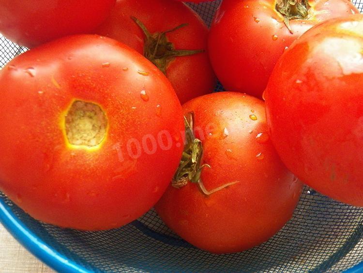Шаг 10 приготовления Запеченные помидоры с мясом в фольге