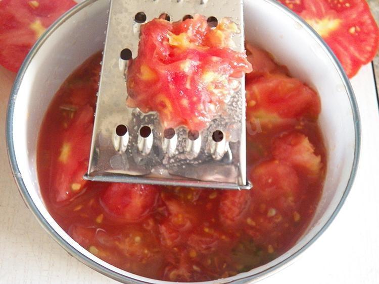 Шаг 13 приготовления Запеченные помидоры с мясом в фольге