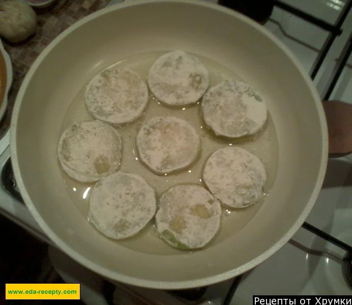 Шаг 3 приготовления Просто и вкусно кабачок с чесноком