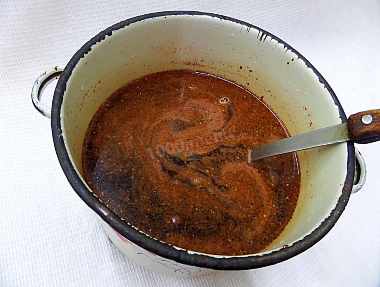 Шаг 11 приготовления Кукси с говядиной по-корейски