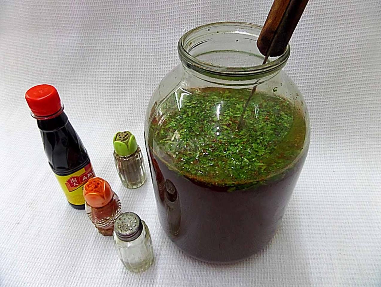 Шаг 12 приготовления Кукси с говядиной по-корейски