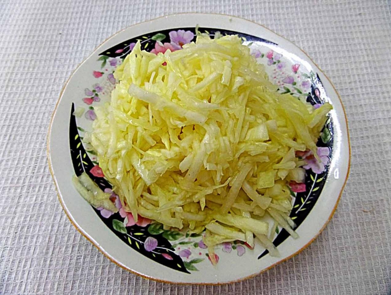 Шаг 13 приготовления Кукси с говядиной по-корейски