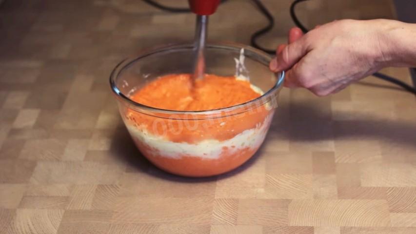 Шаг 10 приготовления Крем из болгарского перца с моцареллой