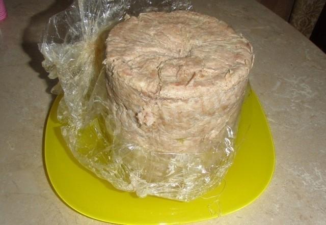 Шаг 3 приготовления Домашняя ветчина из куриного филе