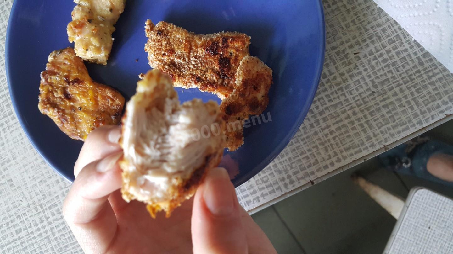 Шаг 10 приготовления Наггетсы из курицы