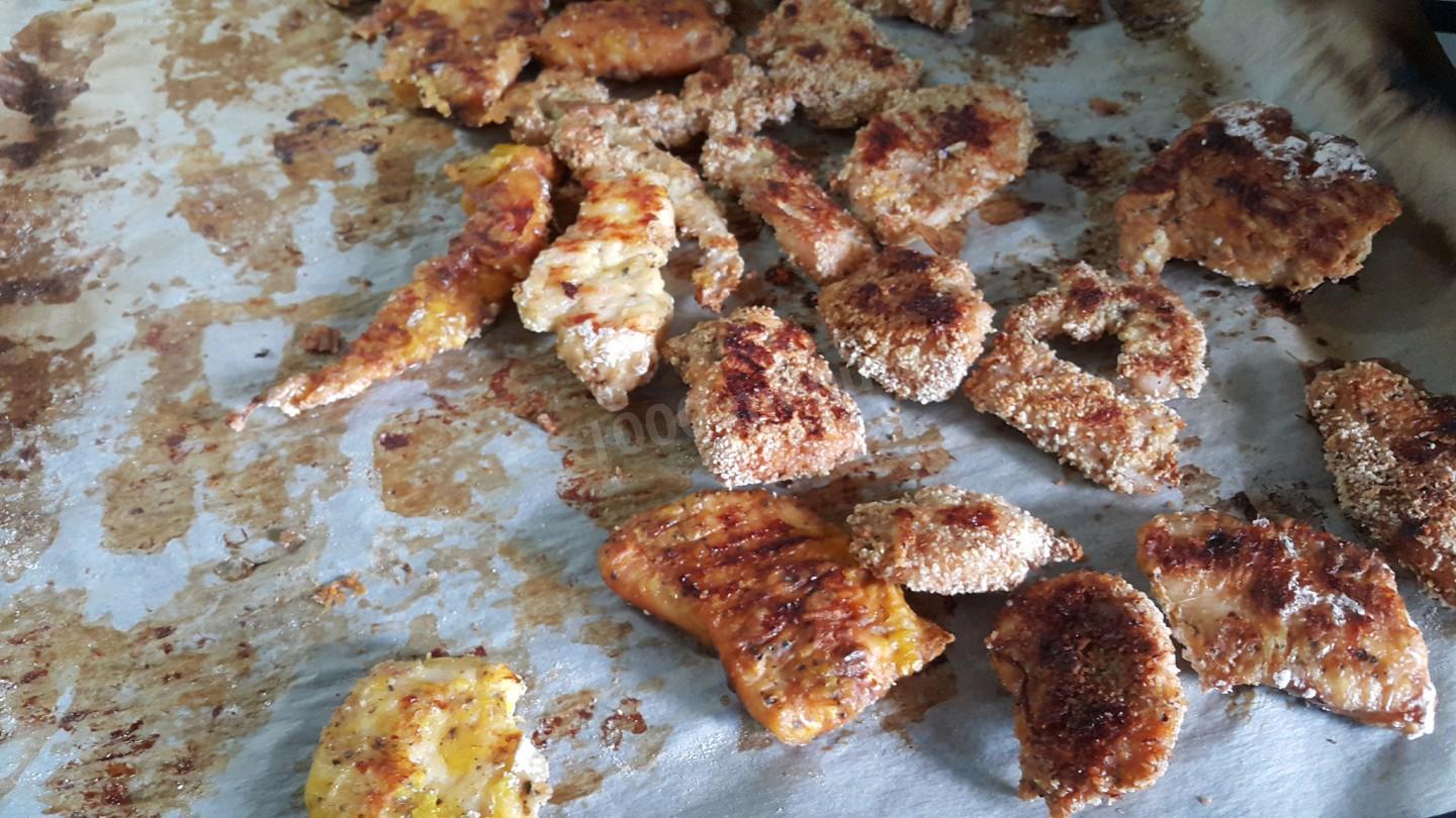 Шаг 9 приготовления Наггетсы из курицы