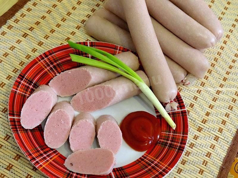 Обложка рецепта Домашние сосиски из свинины