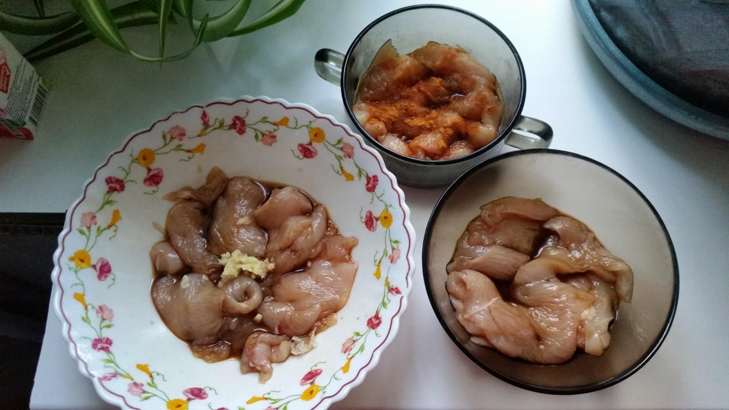 Шаг 2 приготовления Курочка вяленая