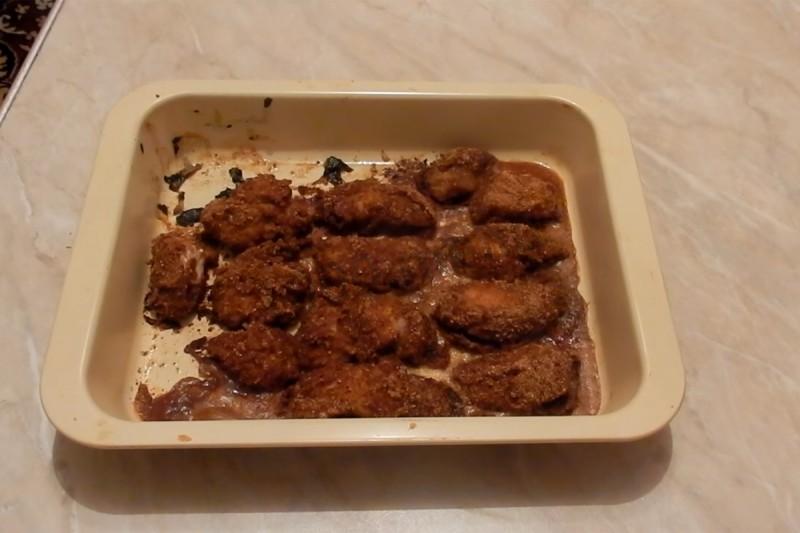 Шаг 15 приготовления Стейк из акулы в духовке