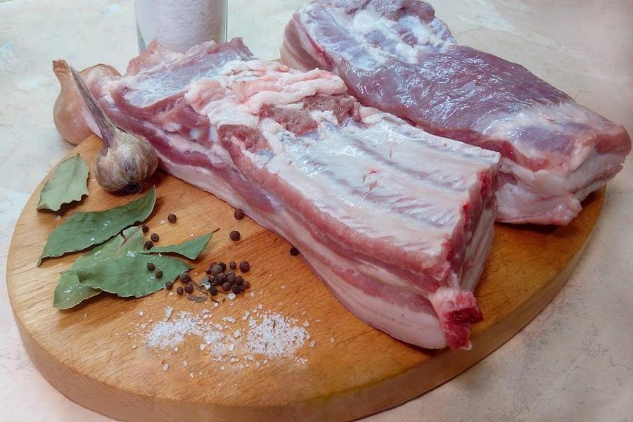 Обложка рецепта Сало в горячем рассоле