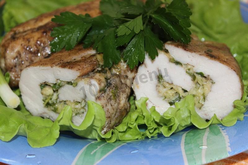 Шаг 6 приготовления Куриные рулетики Вкусные