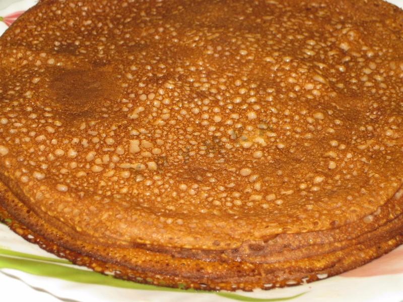 Шаг 1 приготовления Закусочные томатные блинчики Пенёчки