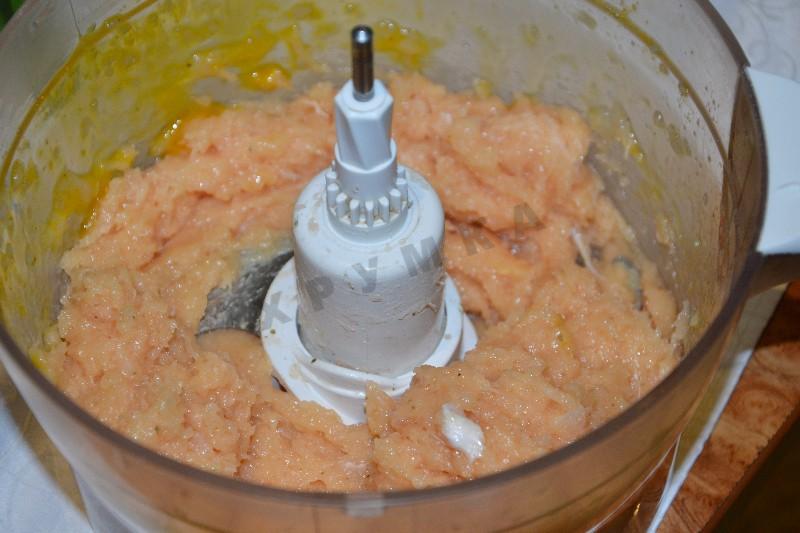 Шаг 4 приготовления Куриное суфле на пару
