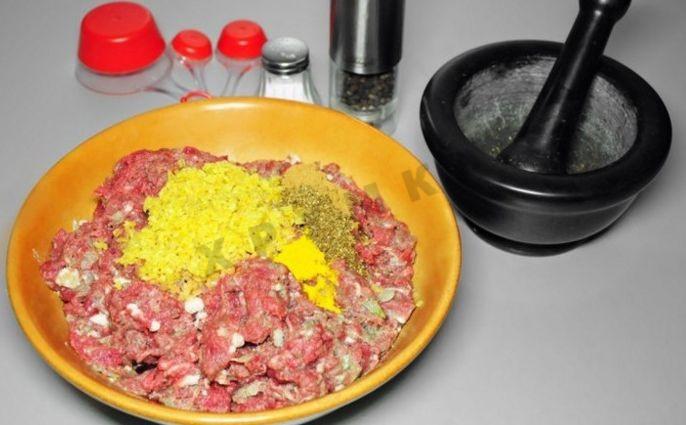 Шаг 3 приготовления Долма из баранины и булгура под мятным соусом