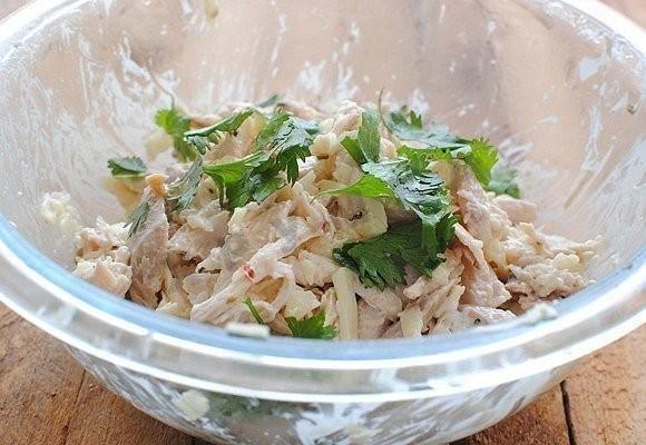 Шаг 5 приготовления Курица в формочках для кексов
