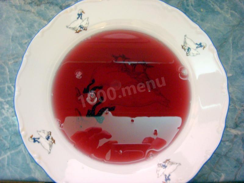 Шаг 9 приготовления Рулет с желе