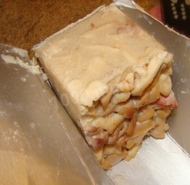 Шаг 8 приготовления Домашний сальтисон из курицы