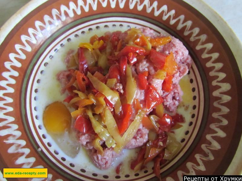 Шаг 3 приготовления Хлеб из мяса