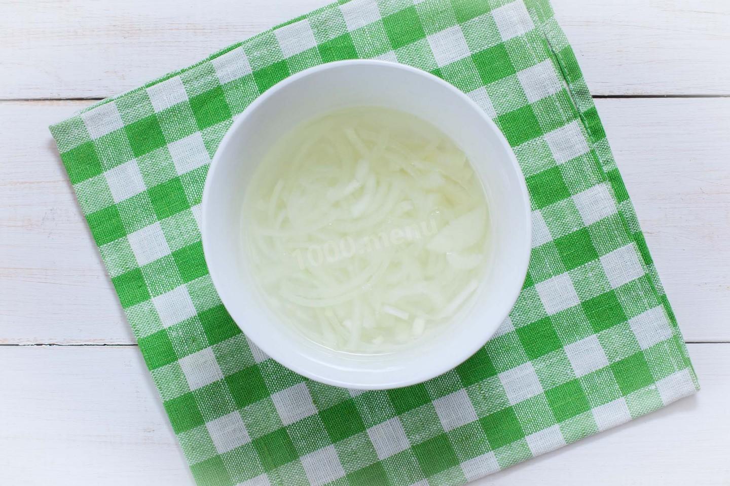 Шаг 2 приготовления Салат Мужские грезы с курицей