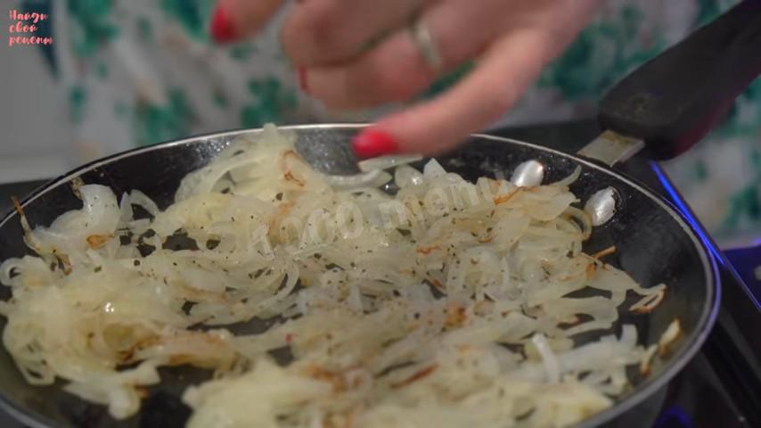 Шаг 10 приготовления Изысканный мясной салат Министерский