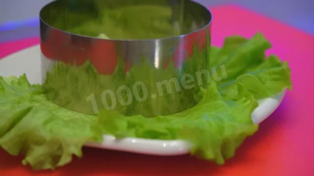 Шаг 17 приготовления Изысканный мясной салат Министерский